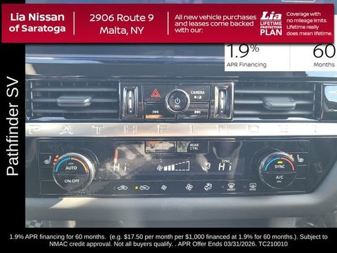 New 2026 Nissan Pathfinder SV image 22
