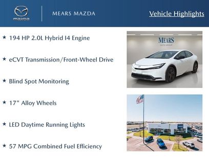 Used 2025 Toyota Prius LE