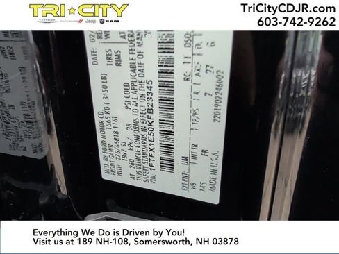 Used 2019 Ford F150 XLT w/ Equipment Group 302A Luxury image 31