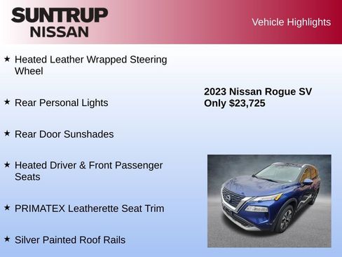 Used 2023 Nissan Rogue SV w/ SV Premium Package image 23