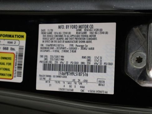 Used 2020 Ford Mustang Coupe RWD image 35