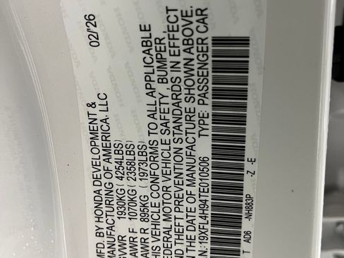 New 2026 Honda Civic Sport Touring image 18