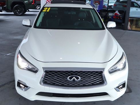 Used 2021 INFINITI Q50 Luxe w/ Seat & Sound Package RWD image 10