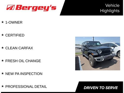 Certified 2024 Jeep Wrangler Unlimited Sahara AWD/4WD image 5