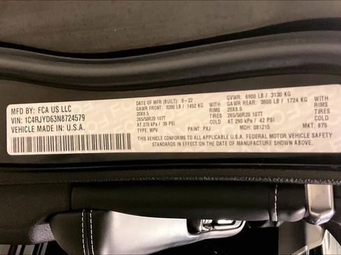 Used 2022 Jeep Grand Cherokee Overland image 62