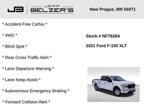 Certified 2021 Ford F150 XLT w/ Trailer Tow Package image 2