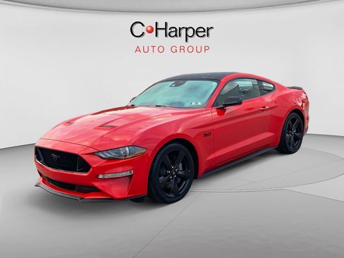 Certified 2021 Ford Mustang GT Premium w/ Carbon Sport Interior Package RWD image 7