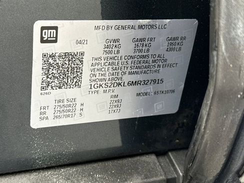 Used 2021 GMC Yukon Denali w/ Denali Premium Package AWD/4WD image 44