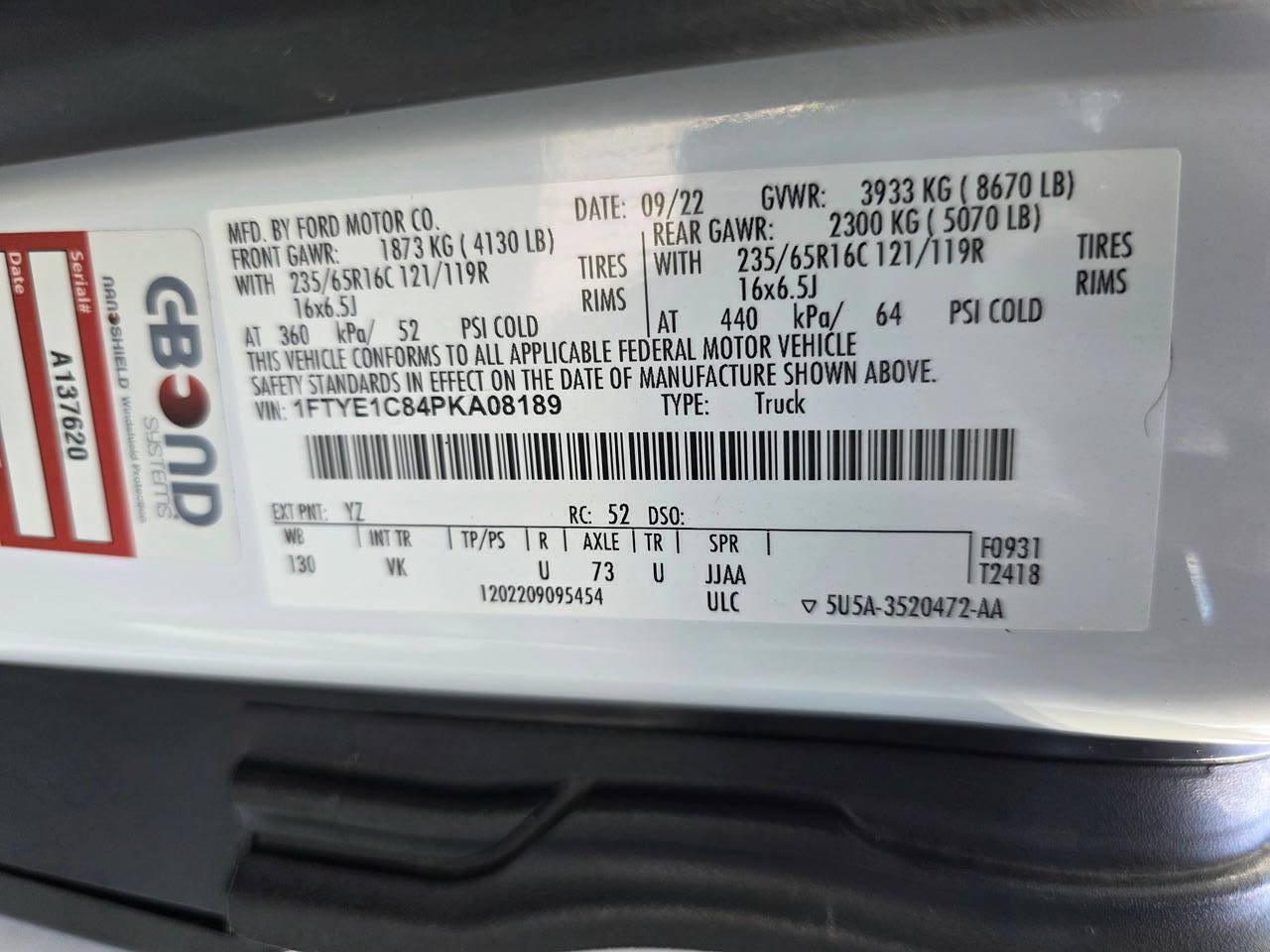 Used 2023 Ford Transit 150 Medium Roof RWD image 23
