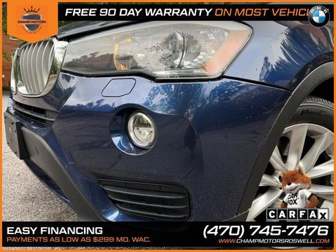Used 2015 BMW X3 xDrive28i AWD/4WD image 3