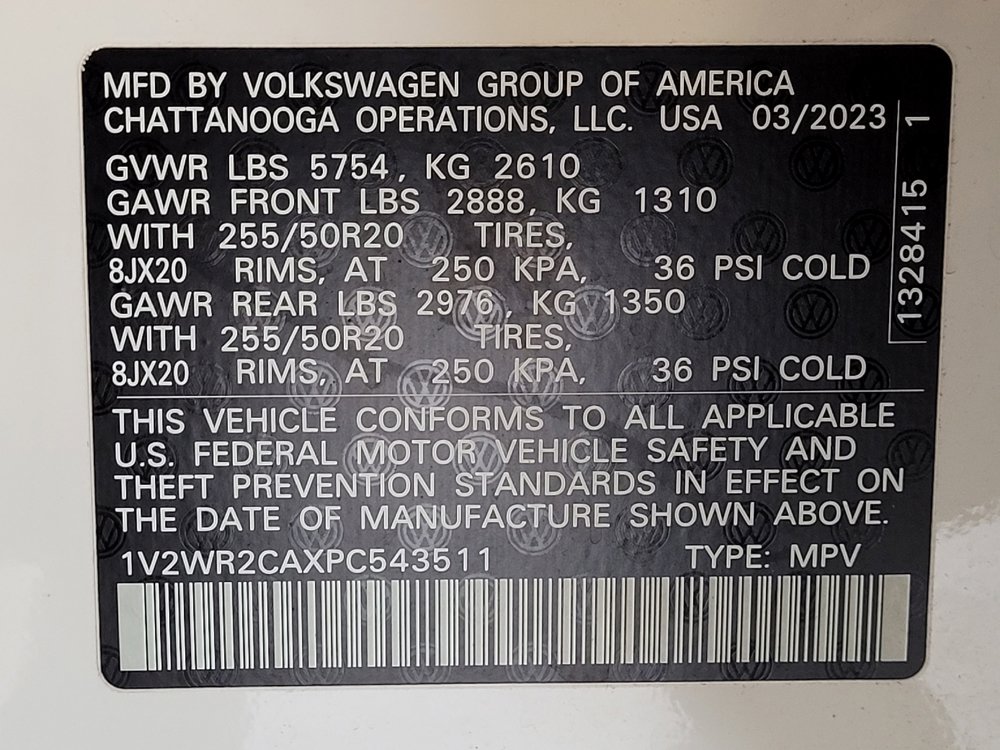 Used 2023 Volkswagen Atlas SE FWD image 33