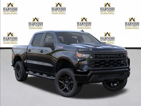 New 2026 Chevrolet Silverado 1500 Custom Trail Boss w/ Turbomax Blackout Package AWD/4WD image 7