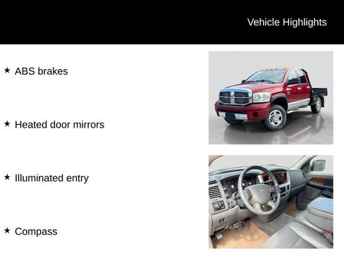 Used 2007 Dodge Ram 2500 Truck Laramie w/ HD Snow Plow Prep Group AWD/4WD image 11