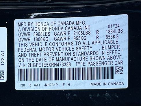 Used 2024 Honda Civic Si image 30