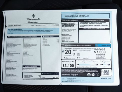 New 2026 Maserati Grecale Modena image 69