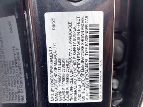 Used 2025 Honda Accord LX image 23