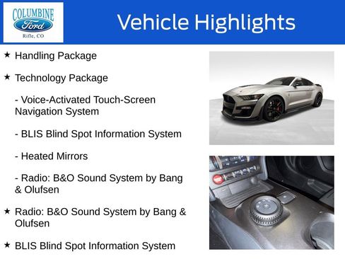 Used 2020 Ford Mustang Shelby GT500 w/ Technology Package image 4