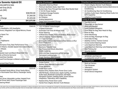 Certified 2023 Kia Sorento EX AWD/4WD image 33