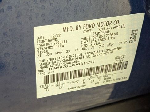 Certified 2023 Ford Explorer ST w/ Equipment Group 401A image 19