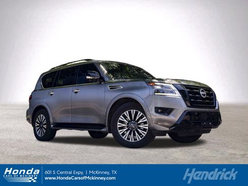 Used 2023 Nissan Armada SL w/ Midnight Edition Package RWD image 1