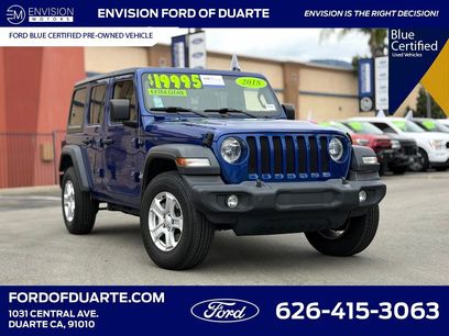 Used 2018 Jeep Wrangler Unlimited Sport S