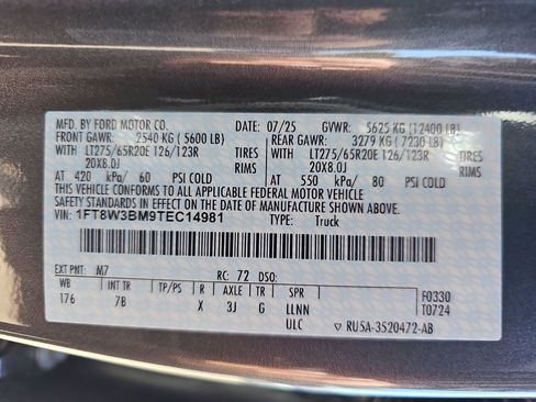 New 2026 Ford F350 Platinum w/ FX4 Off-Road Package image 43