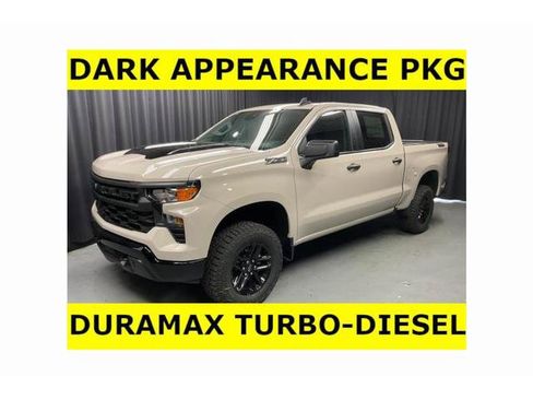 New 2026 Chevrolet Silverado 1500 Custom Trail Boss w/ Dark Appearance Package AWD/4WD image 1