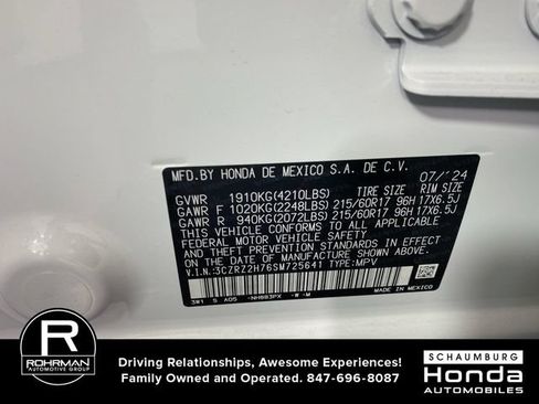 Used 2025 Honda HR-V EX-L image 39