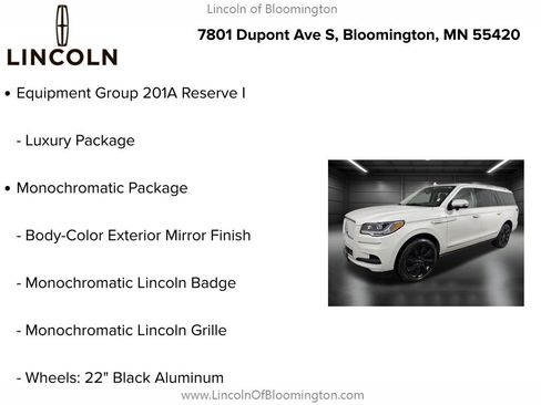 Used 2024 Lincoln Navigator L Reserve image 6