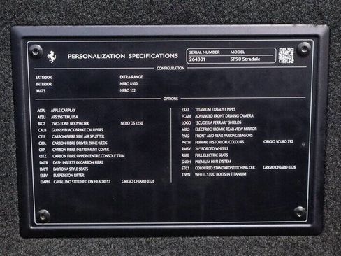Used 2021 Ferrari SF90 Stradale AWD/4WD image 12