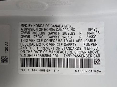 Used 2024 Honda Civic Sport image 28