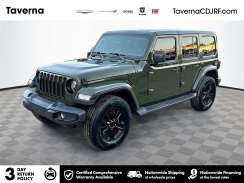 Used 2020 Jeep Wrangler Unlimited Sahara image 1