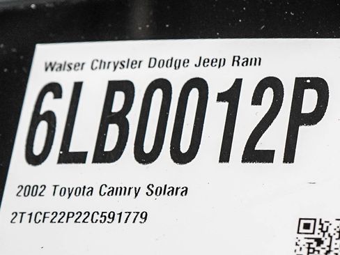 Used 2002 Toyota Solara SE FWD image 20