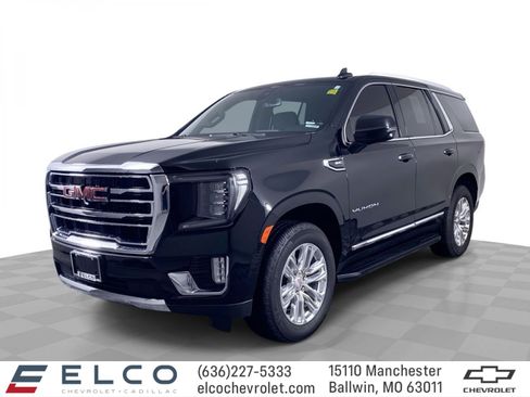 Certified 2022 GMC Yukon SLT w/ SLT Premium Package AWD/4WD image 1
