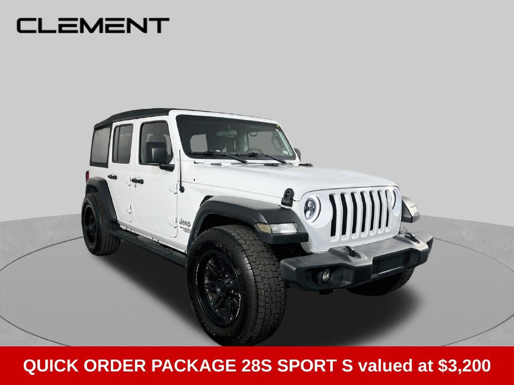 Used 2019 Jeep Wrangler Unlimited Sport S AWD/4WD image 3