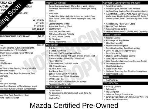 Used 2024 MAZDA CX-5 Carbon Edition AWD/4WD image 3
