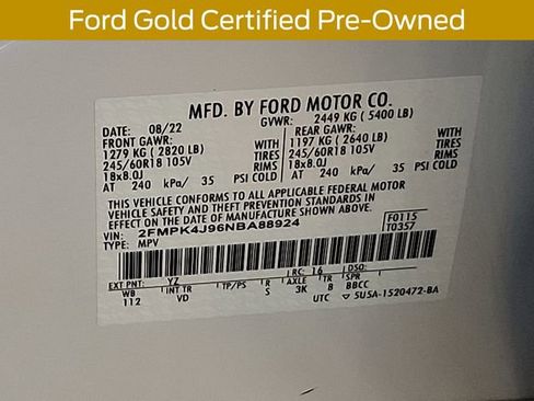 Used 2022 Ford Edge SEL w/ Convenience Package image 29
