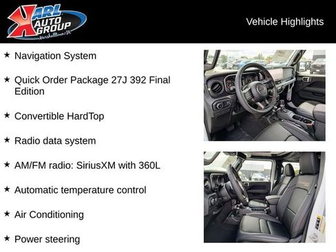 New 2025 Jeep Wrangler Unlimited Rubicon 392 image 2