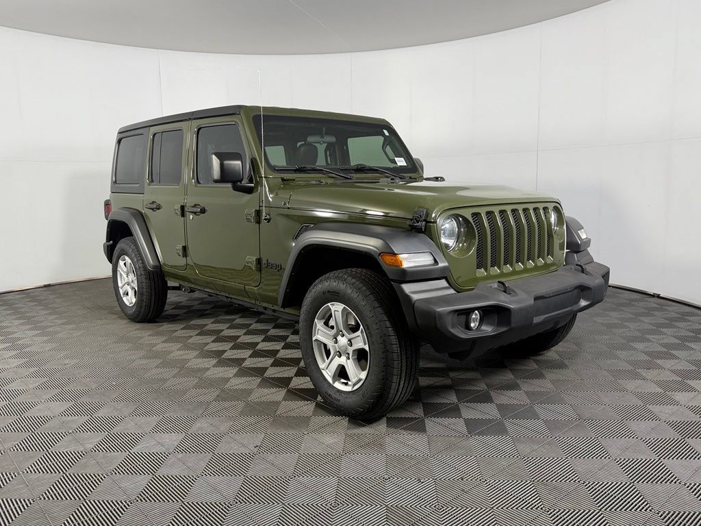 Used 2022 Jeep Wrangler Unlimited Sport AWD/4WD image 4