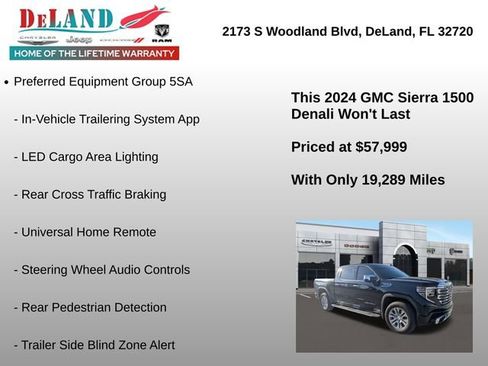 Used 2024 GMC Sierra 1500 Denali w/ Technology Package image 36