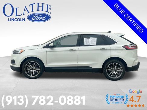 Certified 2024 Ford Edge Titanium w/ Equipment Group 301A AWD/4WD image 2