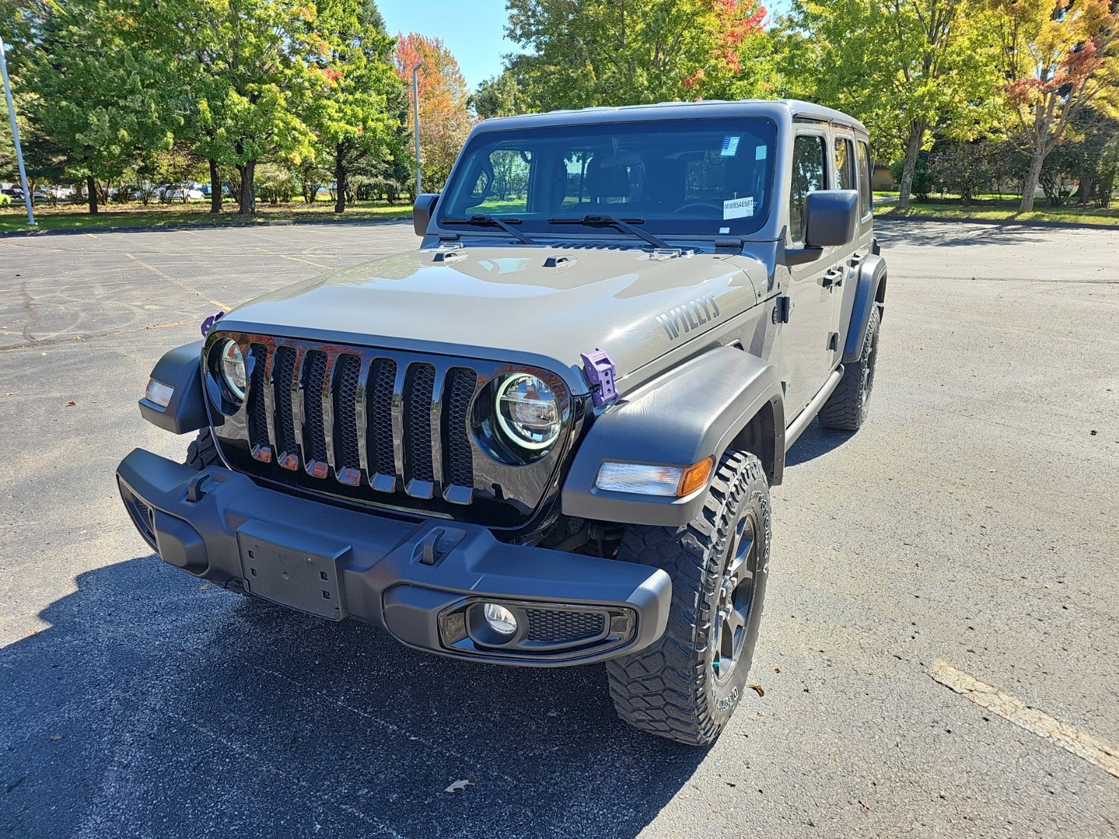 Used 2021 Jeep Wrangler Unlimited Sport AWD/4WD image 2