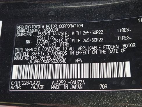 Certified 2024 Lexus GX 550 w/ Accessory Package (Z1) image 33