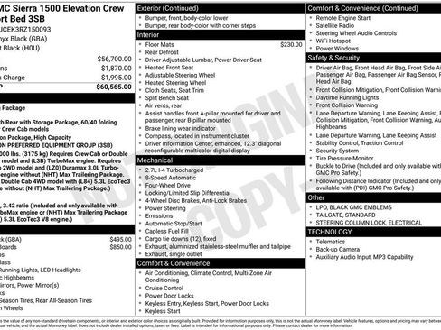 Used 2024 GMC Sierra 1500 Elevation AWD/4WD image 2