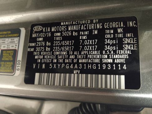 Used 2017 Kia Sorento LX image 33