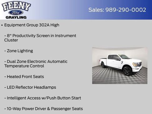 Certified 2023 Ford F150 XLT w/ Equipment Group 302A High AWD/4WD image 12