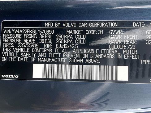 Used 2020 Volvo XC90 T6 Momentum AWD/4WD image 43