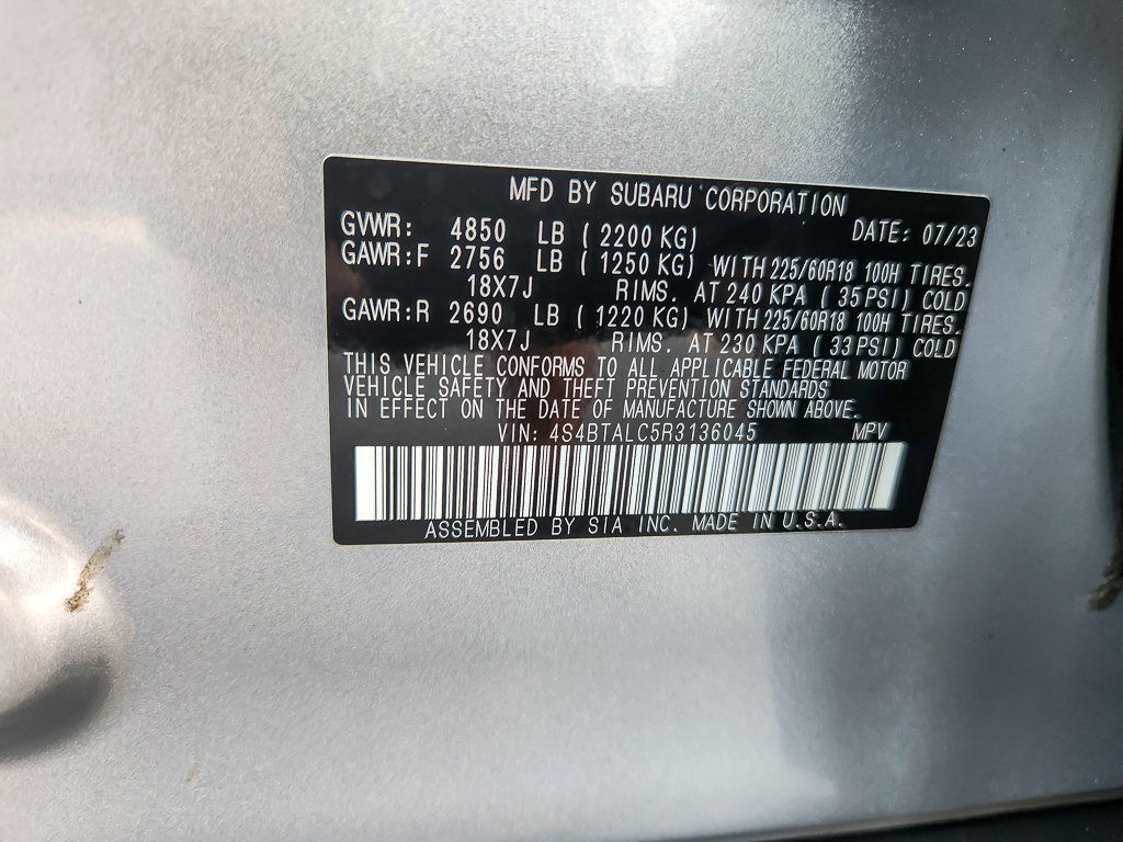 Certified 2024 Subaru Outback Onyx Edition AWD/4WD image 24