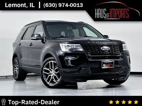 Used 2018 Ford Explorer Sport w/ Equipment Group 401A image 1