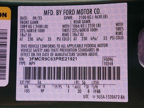 Used 2023 Ford Bronco Sport Outer Banks w/ Tech Package image 64